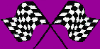 Checkered racing flags